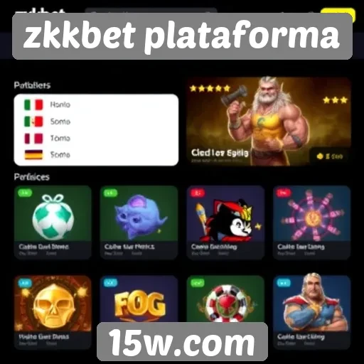 Facilidade de uso na navegação do site ZKKBet